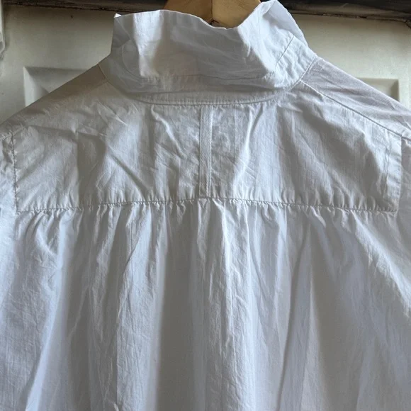 Hannoh Wessel Designer White Button-Up Shirt - Picture 7 of 11